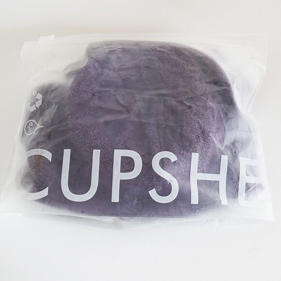 "5/$35" Cupshe Atlantis Plum V-Neck Bikini Top Size L - Picture 11 of 12